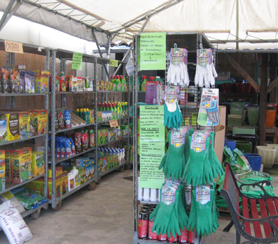 articles pour le jardinage et outils