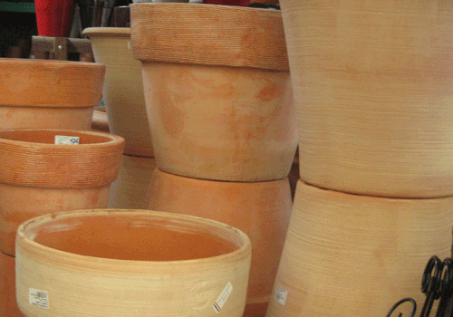 grands pots en terre - boutique jardinerie des tropiques