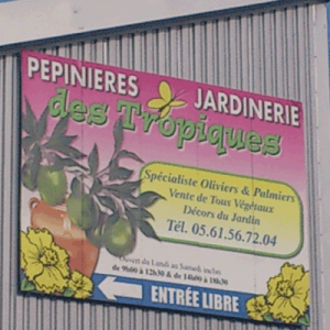 jardinerie des tropiques à Noé